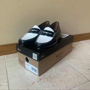 NWB Bass Colorblock Weejun Loafers